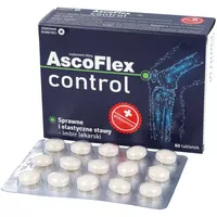 AscoFlex Control - wsparcie stawów i kości, 60 tabletek