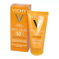 VICHY IDEAL SOLEIL - aksamitny krem do twarzy, SPF 50+, 50ml
