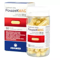 PotazeK MAG, chlorek potasu 610 mg, 50 kapsułek