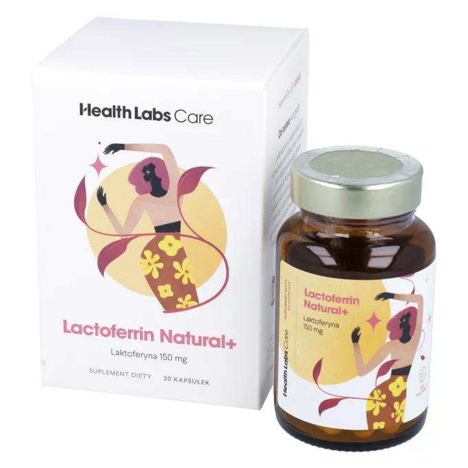 Health Labs Care Lactoferrin Natural+, 30 kapsułek skład, cena