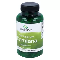 Swanson Damiana - wspiera sprawność seksualną, 100 kapsułek