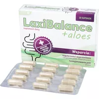 [AP] LaxiBalance + aloes - wsparcie pracy jelit, 30 kapsułek