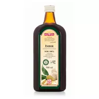 POLSKA RÓŻA - sok imbir z cytryną, 500ml