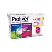 Proliver Cardio D3 - wspiera zdrowie wątroby i serca, 30 tabletek