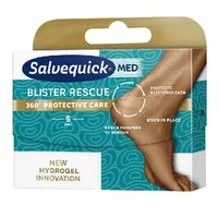 Salvequick Med - Blister Rescue plastry na pęcherze pięt, 5 sztuk