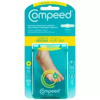 Compeed - nawilżające plastry na odciski, średnie, 6 sztuk