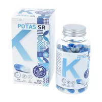 Zdrowe Korzyści - Potas SR, 100 kapsułek