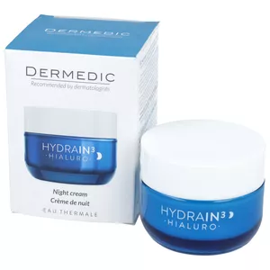 DERMEDIC Hydrain 3 hialuro - krem na noc, 50ml
