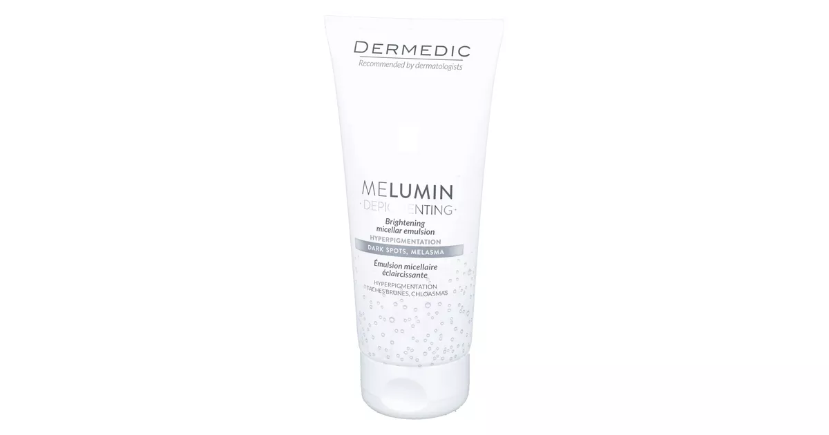 DERMEDIC MELUMIN DEPIGMENTING - emulsja micelarna, 200 ml - skład, cena ...