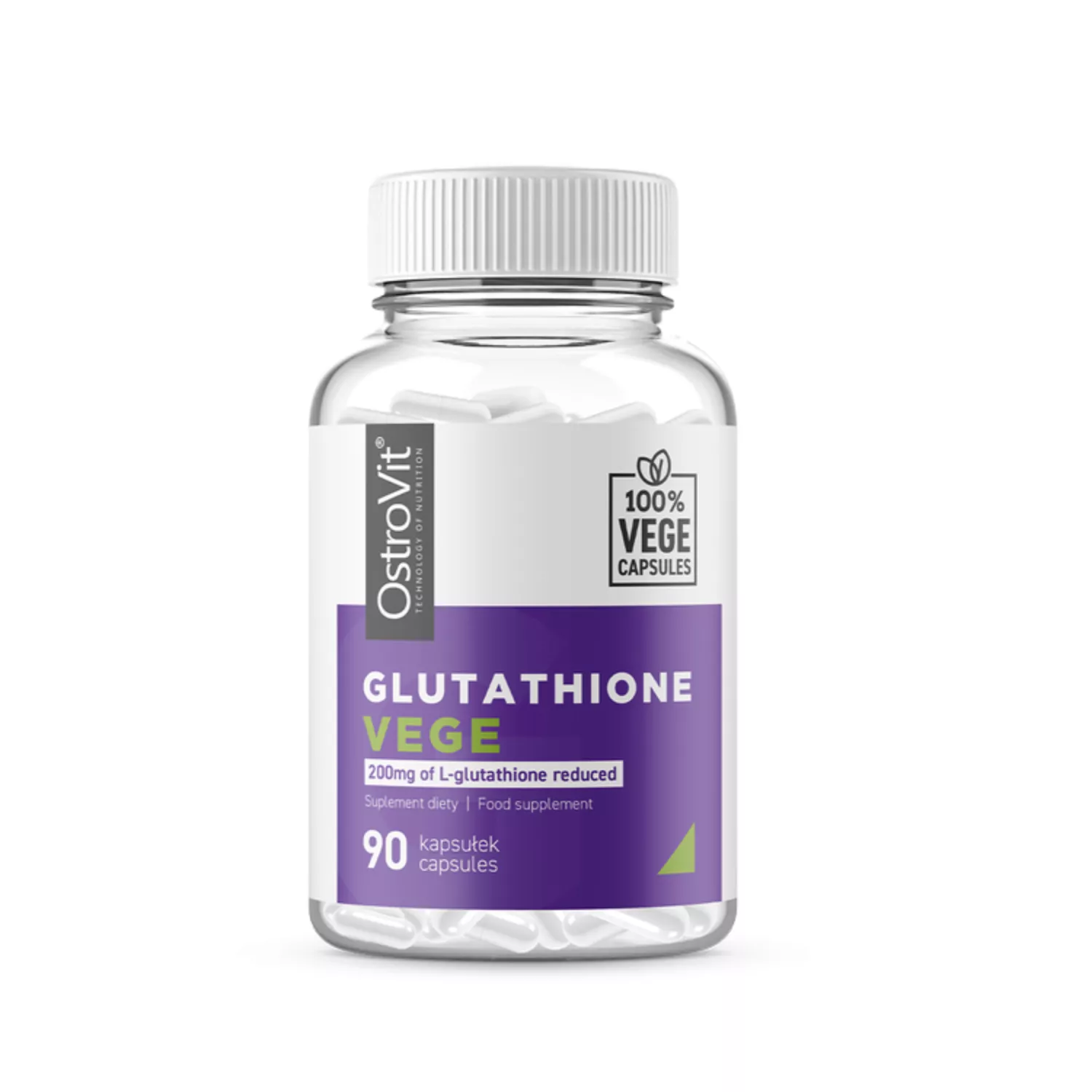 glutathione ostrovit OstroVit Glutathione Vege, 90 kapsułek - skład, cena, opinie