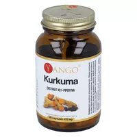 Yango Kurkuma ekstrakt + piperyna, 60 kapsułek