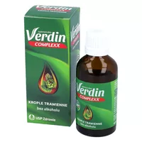 Verdin complexx - kompleksowa pomoc dla układu trawiennego, krople trawienne, 40ml