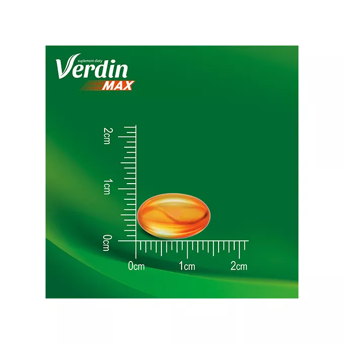 Verdin MAX  - wspomaganie trawienie, 15 kapsułek