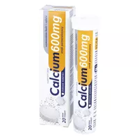 Zdrowe Korzyści - Calcium 600 mg, 20 tabletek musujących