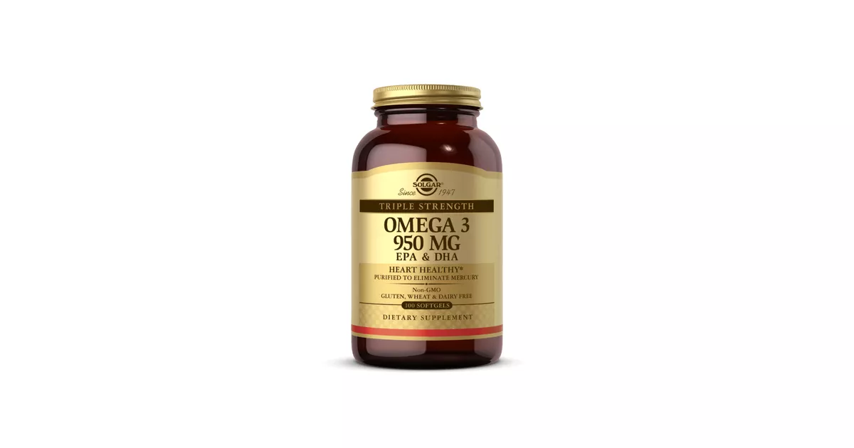 SOLGAR - Triple Strength Omega 3 950 + EPA + DHA, na odporność i ...