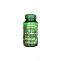 Puritan's - selen wchłanialny, prawidłowe funkcjonowanie tarczycy (200mcg), 100 kapsułek