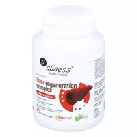 Aliness - Liver Regeneration Complex, regeneracja wątroby, 90 kapsułek