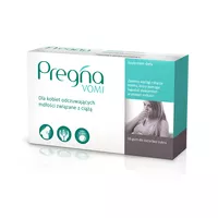 Pregna VOMI - dla kobiet odczuwających mdłości związane z ciążą, guma, 20 sztuk