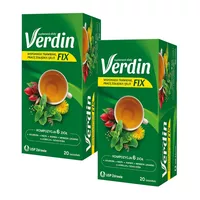 [Zestaw] Verdin fix - herbatka, 20 saszetek