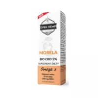 OPEN HEMP - BIO CBD 5%, olejek konopny morelowy w kroplach, 10ml