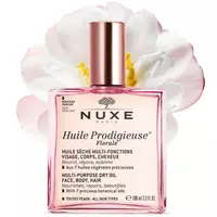 Nuxe Huile Prodigieuse Florale - suchy olejek do ciała, twarzy i włosów, 100 ml + żel pod prysznic 100 ml, 1 sztuka