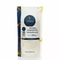 Vitline - wiórki kokosowe, niesiarkowane, 200g