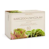 Tylko Natura KARCZOCH ZWYCZAJNY Herbapol Poznań - kapsułki, 60 sztuk