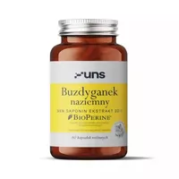 UNS - Buzdyganek naziemny + Bioperine, wspiera układ hormonalny, 60 kapsułek