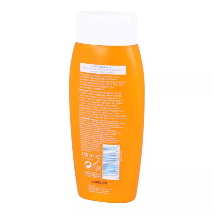 ziaja sopot sun - emulsja do opalania wodoodporna, SPF 10, 150ml