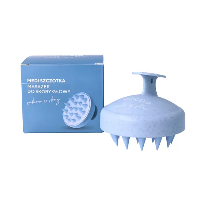 ECOCERA MEDI szczotka d/skóry gł. nieb. BL