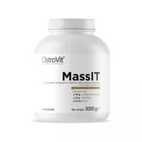 OSTROVIT - Mass It Limited Edition, odżywka węglowodanowo-białkowa o smaku czekoladowym, 3000 g