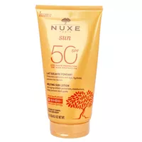 NUXE Sun Melting Lotion High Protection - mleczko do opalania twarzy i ciała, SPF 50, 150 ml + torba plażowa, 1 sztuka