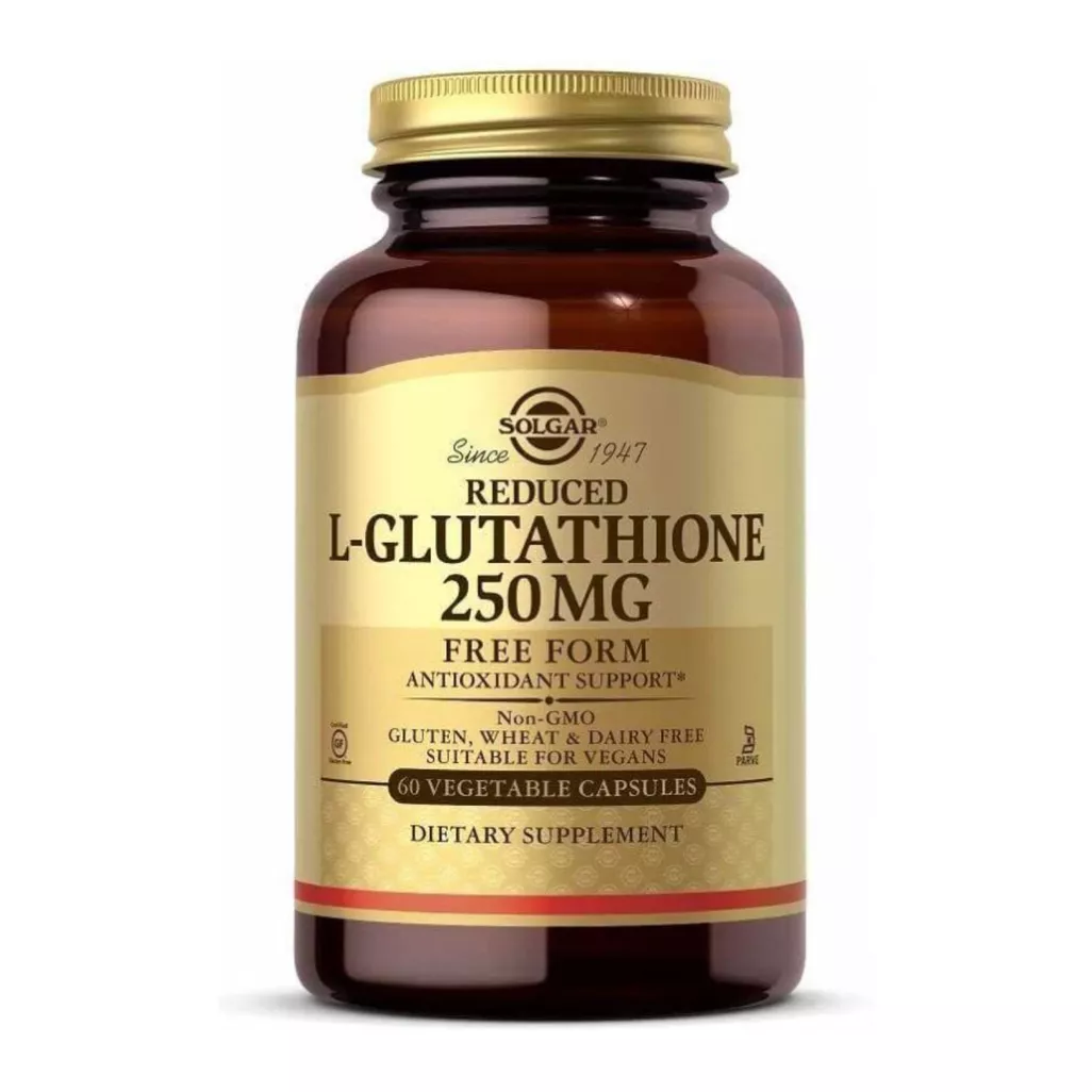 Solgar L-Glutathione, 60 kapsuek - skad, cena, opinie | iZielnik.pl