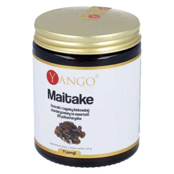Yango Maitake, proszek, 50 g skład, cena, opinie iZielnik.pl