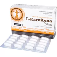 Olimp L-Karnityna plus - dla osób odchudzających się, 80 tabletek