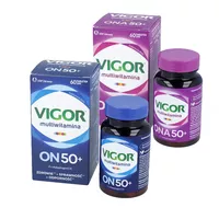 Zestaw Vigor multiwitamina ON 50+, 60 tabletek + Vigor multiwitamina ONA 50+, 60 tabletek
