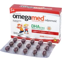 Omegamed odporność 5+, 30 kapsułek do żucia