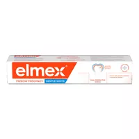 elmex Gentle White - pasta do zębów przeciw próchnicy wybielająca, 75 ml
