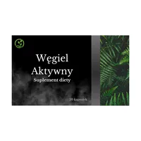 Węgiel Aktywny, 20 kapsułek