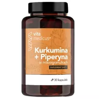 HERBAMED. Kurkumina + Piperyna 30 kaps.BL