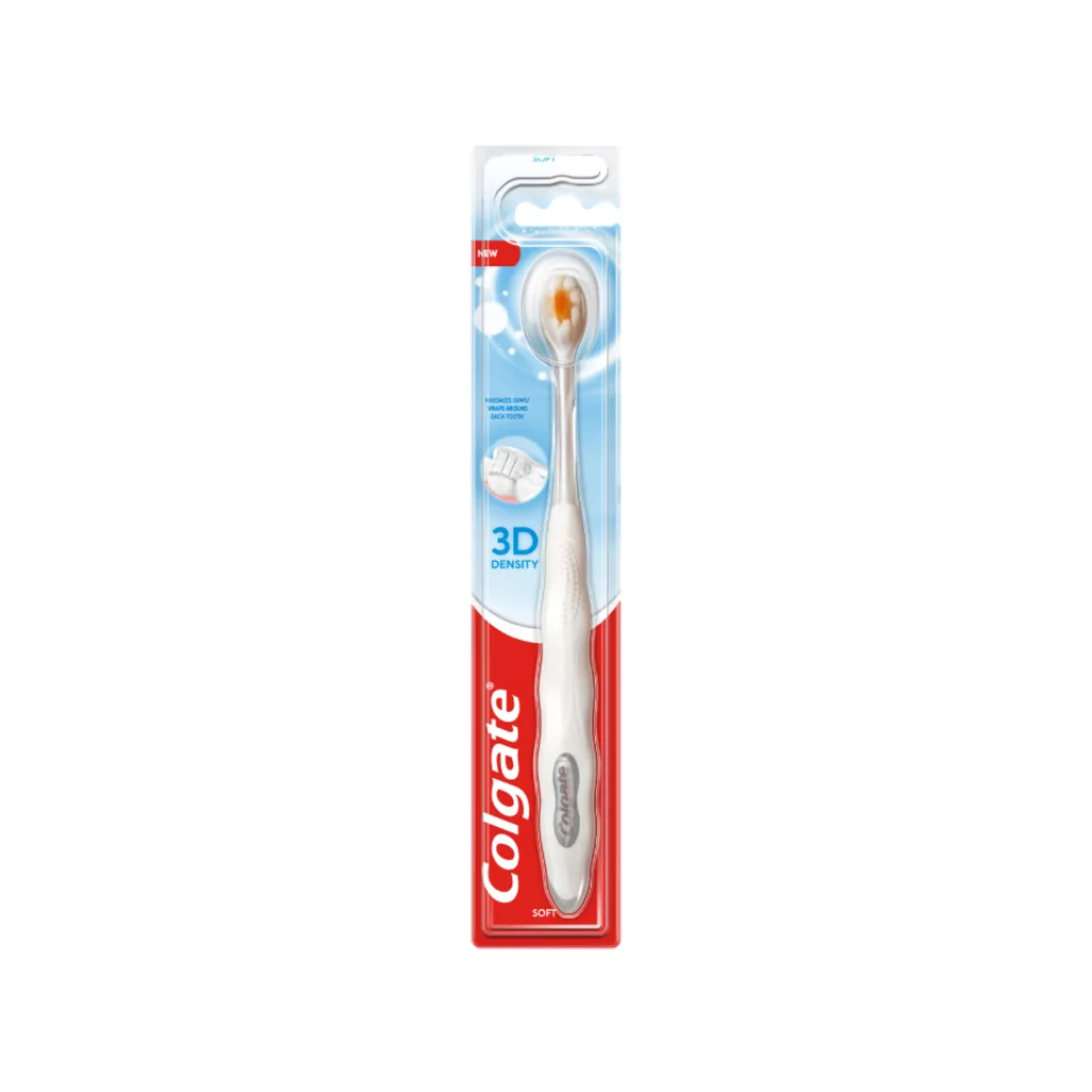 Colgate 3D Density - szczoteczka do zębów, miękka, 1 sztuka