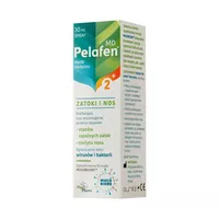 Pelafen MD 2+, Zatoki i Nos, spray dla dzieci powyżej 2 roku życia, 30 ml