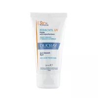 Ducray - Keracnyl UV, fluid przeciw niedoskonałościom SPF50+, 50 ml