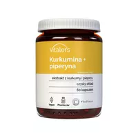 VITALER'S Kurkumina + Piperyna 60 kaps.BL