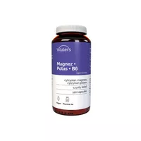 VITALER'S Magnez + Potas + B6 120 kaps.BL