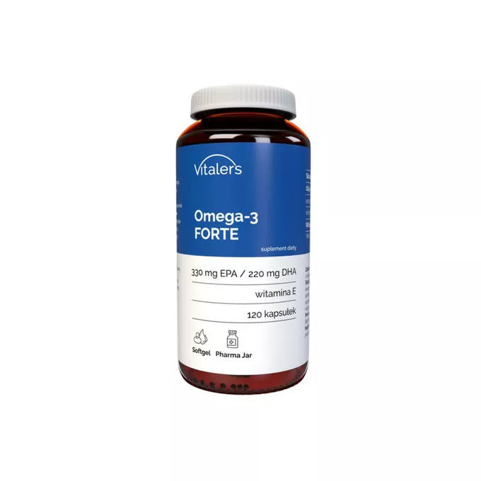 VITALER'S Omega-3 FORTE 120 kaps. BL