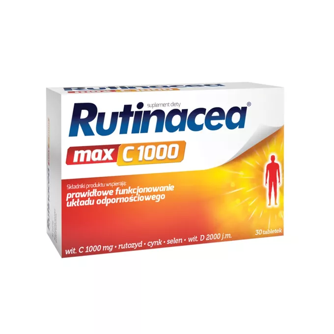Rutinacea MAX C 1000, 30 tabletek
