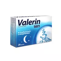Valerin sen - w trudnościach z zasypianiem, 20 tabletek