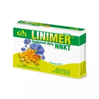 GAL - Linimer NNKT, suplement diety na układ krążenia, 60 kapsułek