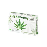 GAL - olej konopny, prawidłowy poziom cholesterolu, 60 kapsułek
